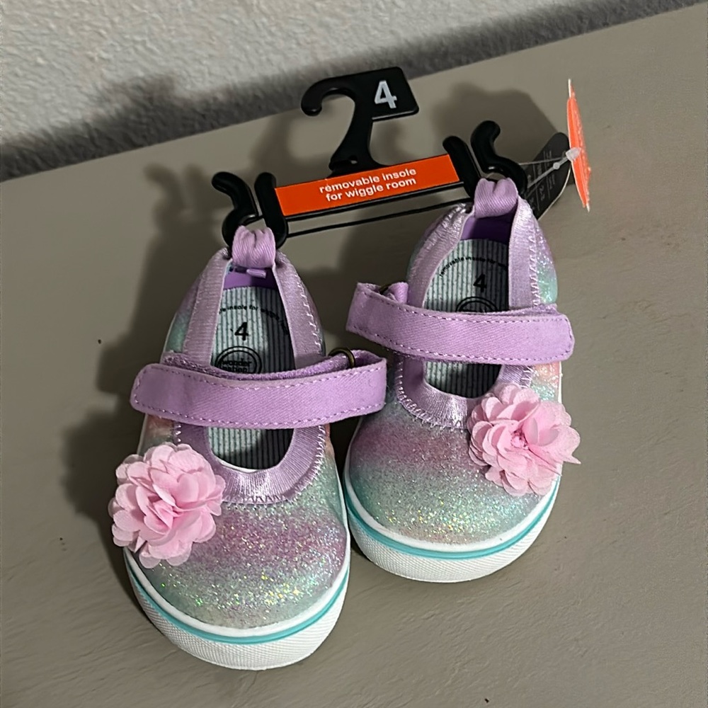 Toddler Shoes Purple Sparkly